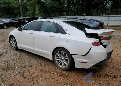 2013 Lincoln Mkz Hybrid из США, поврежденный, VIN 3LN6L2LU4DR821521